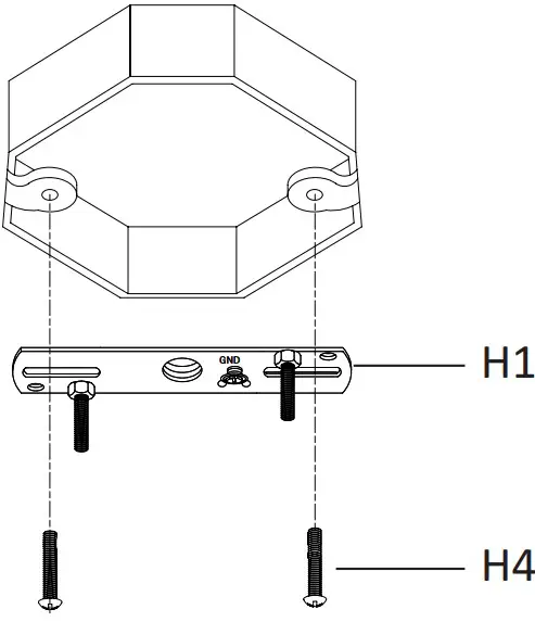 Installing the mounting strip