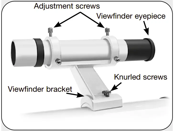 Attaching Viewfinder