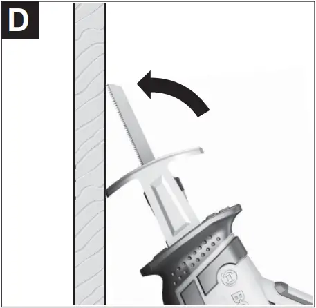 BOSCH GSA 18V-LI C Battery Saber Saw - Fig. D