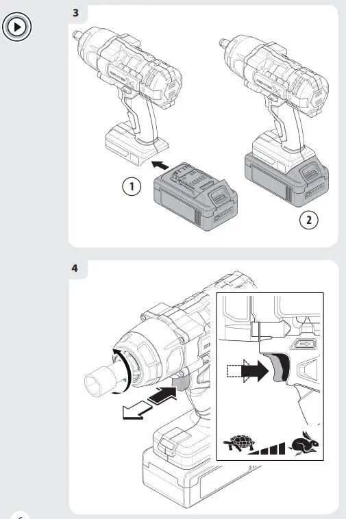DEXTER 20VIW2-350.1 Cordless Impact Wrench Tool-FIG3