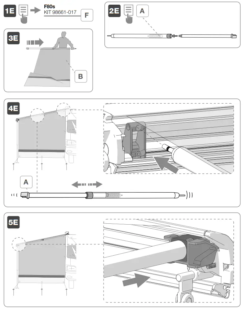 FIAMMA F45 Sun View Side Panel - fig5