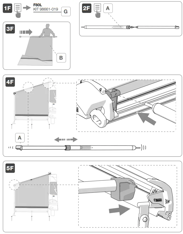 FIAMMA F45 Sun View Side Panel - fig6