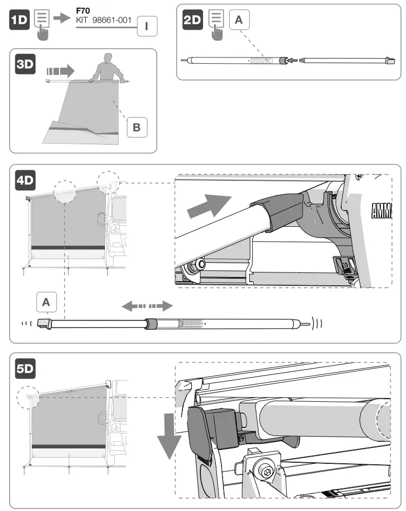 FIAMMA F45 Sun View Side Panel - fig8