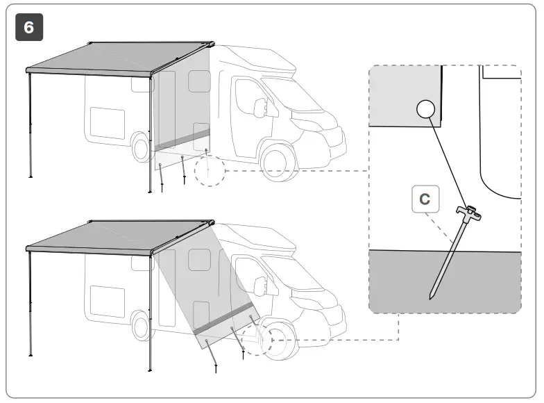 FIAMMA F45 Sun View Side Panel - fig9