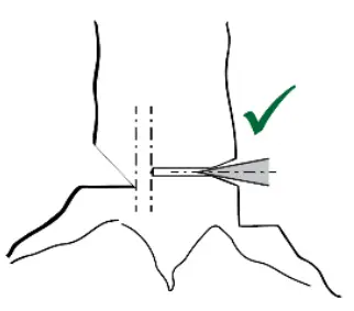 Funk Titan 80 EDER Felling Wedge - Correct
