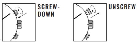 RGMT Meca-Quartz Demolition Chronograph Watch Instruction Manual - USING THE SCREW-DOWN PUSH BUTTON