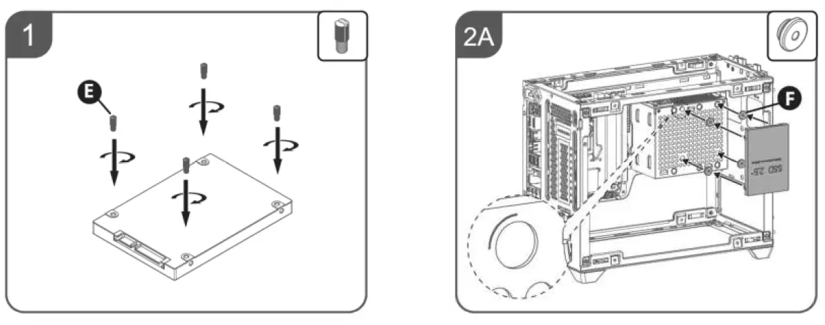 COOLER MASTER MasterBox NR200 Mini ITX PC Case 12