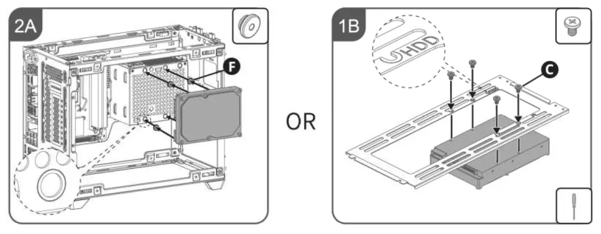 COOLER MASTER MasterBox NR200 Mini ITX PC Case 14
