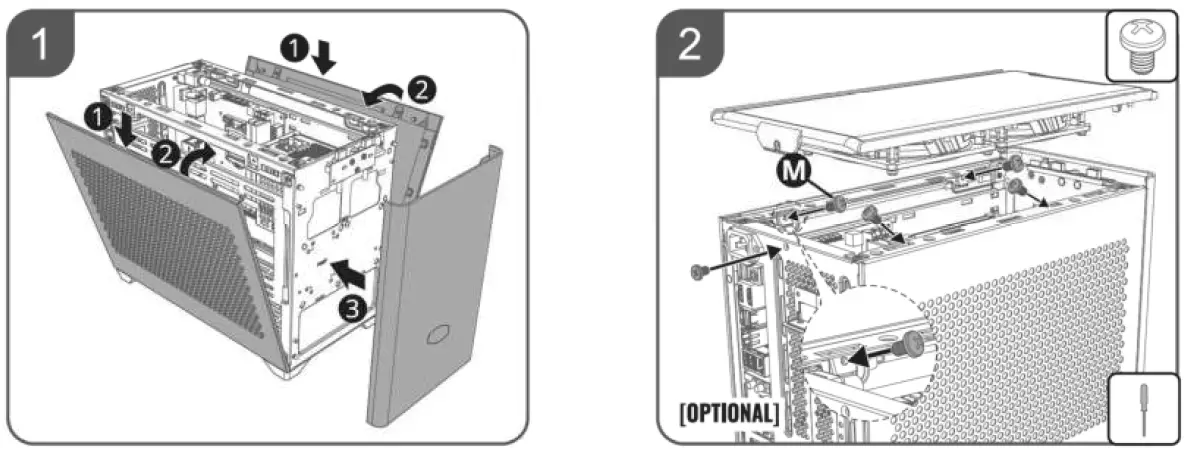 COOLER MASTER MasterBox NR200 Mini ITX PC Case 22
