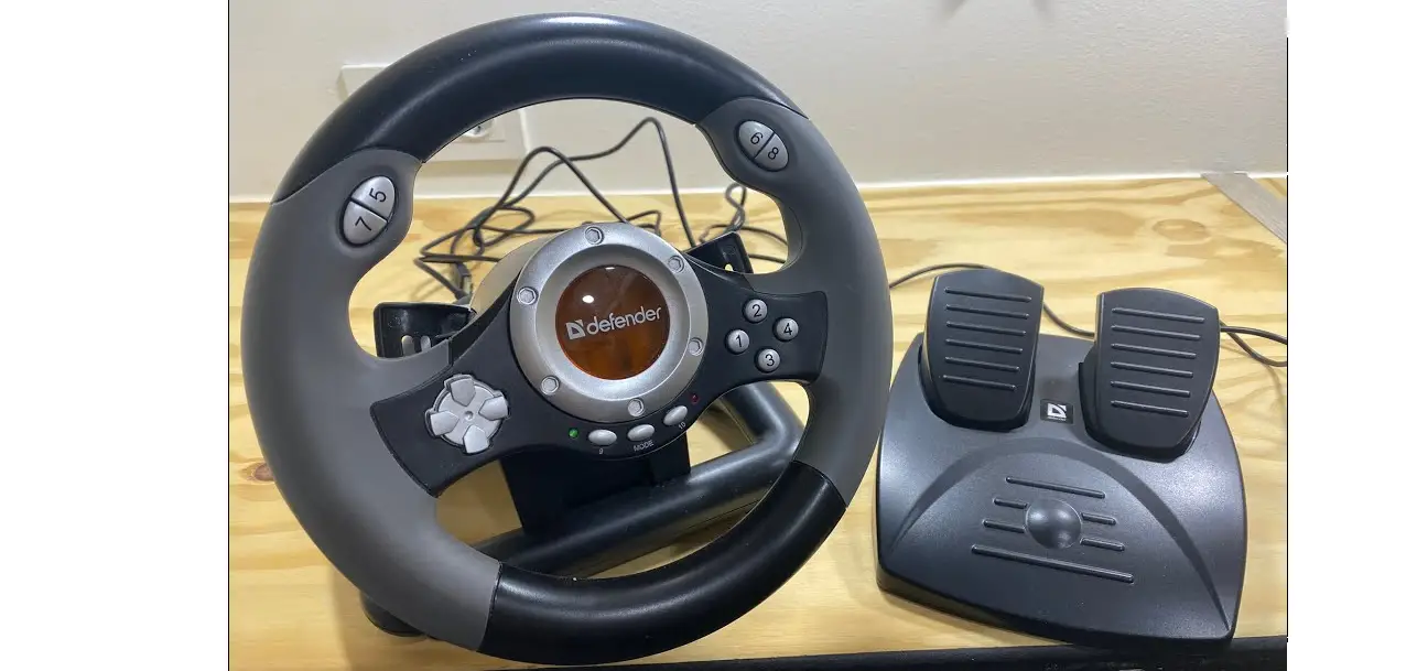 Defender Challenge Mini Le Gaming Wheel User Manual