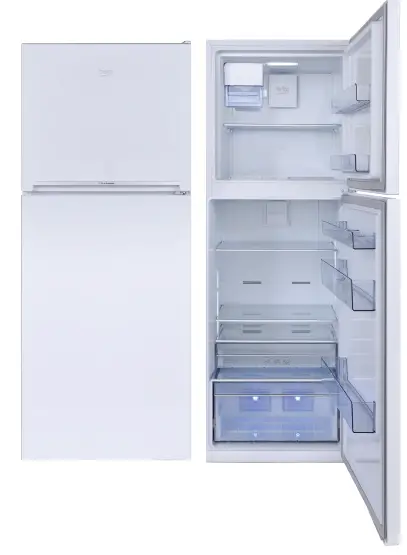 beko-BFTF2716WHIM-Top-Mount-White-Refrigerator-with-Ice-Maker-1