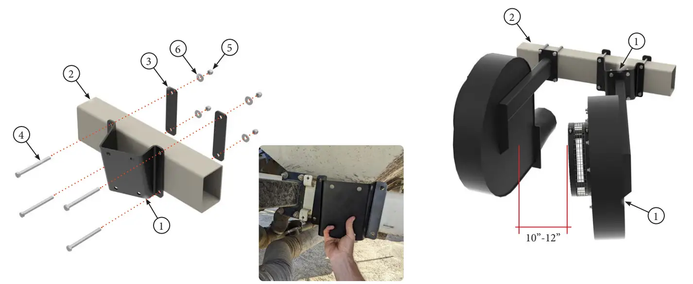 AIRGUARD Bourgault Blockage Prevention System - Fig 1