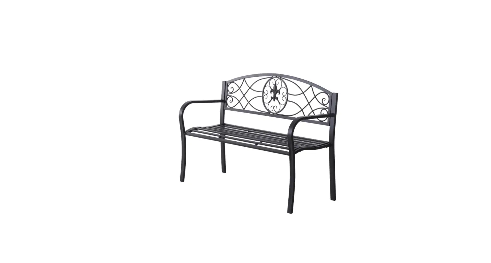 Outsunny 84b-284 2 Seater Metal Frame Bench Instruction Manual