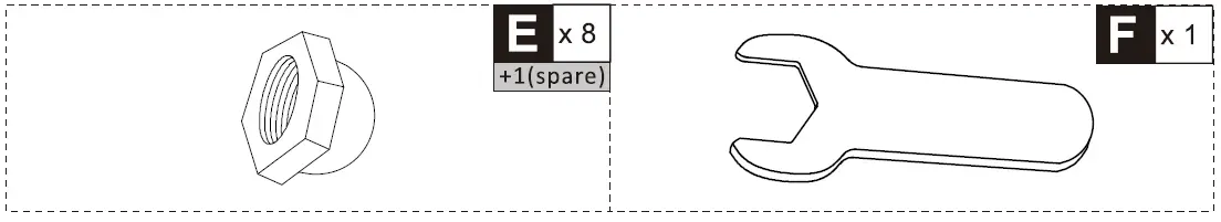 Outsunny-84B-284-2-Seater-Metal-Frame-Bench-FIG-2