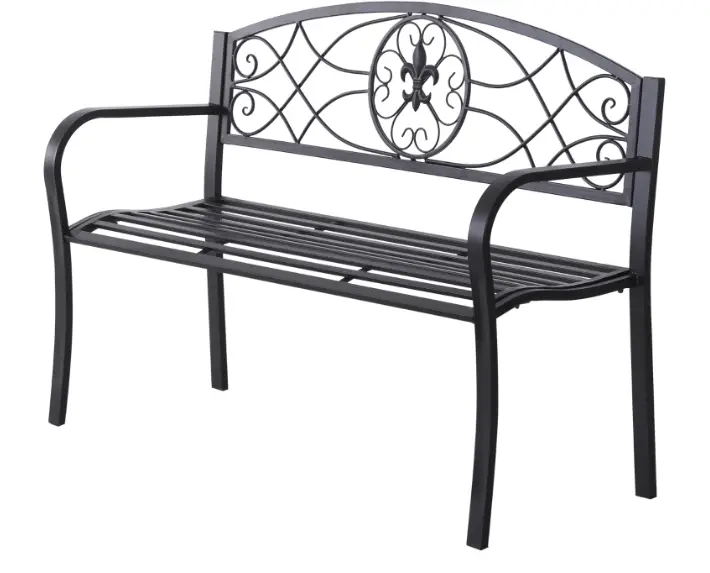 Outsunny-84B-284-2-Seater-Metal-Frame-Bench-PRODUCT-IMG