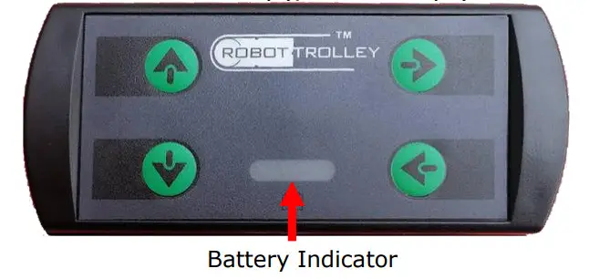 kronings 4500 Robot Trolley - bateery