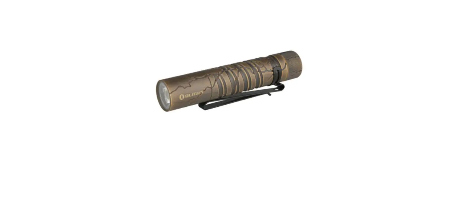 Olight I5t Cracked Brass Edc Flashlight User Manual