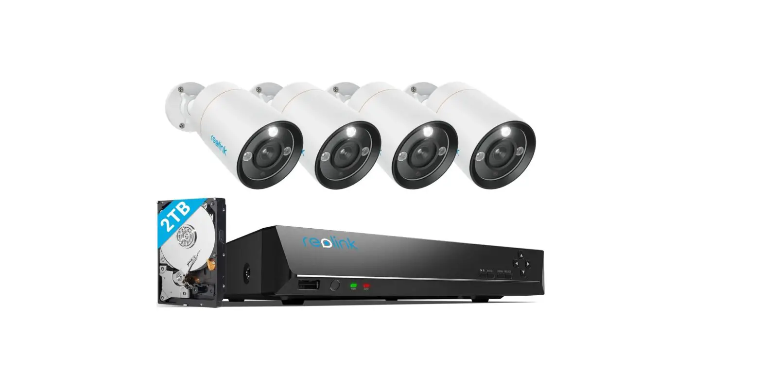 Reolink Rlk8-1200b4-a 12mp Poe Security Camera System Instruction Manual