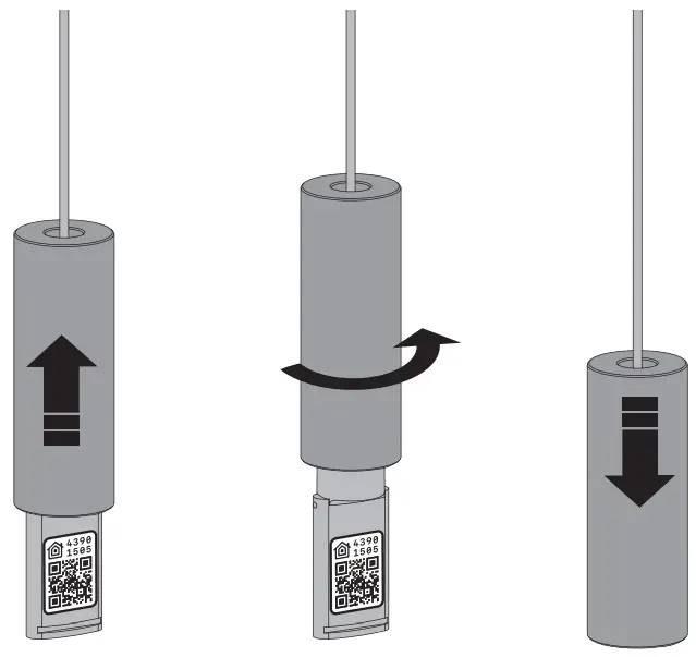 MOTIONBLINDS CM 08 E Honeycom Blind - HomeKit Setup Code