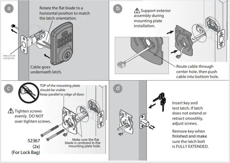 WEISER Powerbolt 3 Transitional Smart Lock - fig12