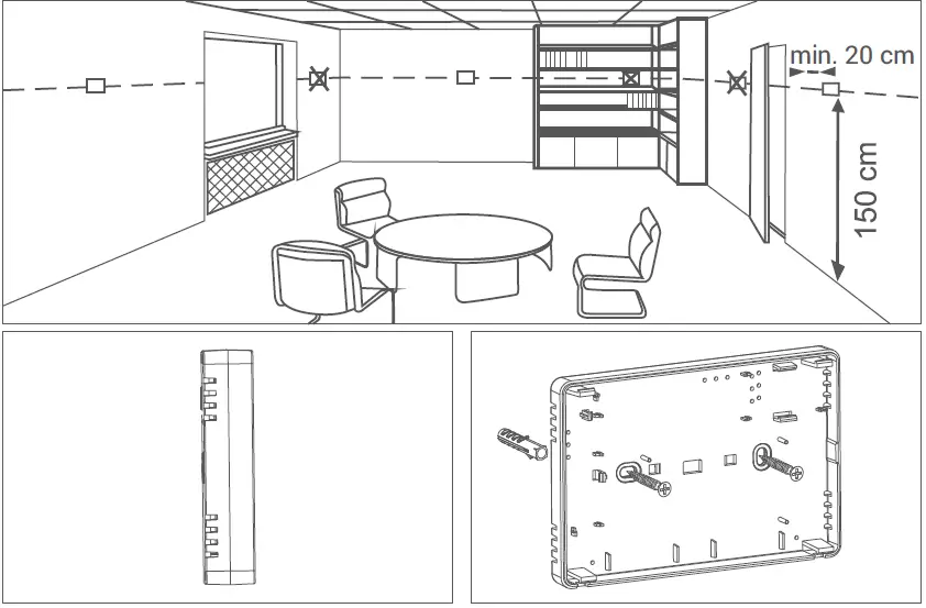 GENERAL -LIFE- ARUNA- 301S -Wired -Room -Thermostats -15