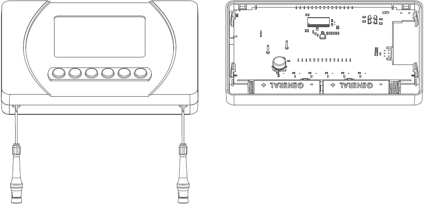 GENERAL -LIFE- ARUNA- 301S -Wired -Room -Thermostats -16
