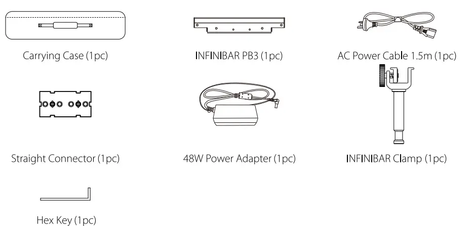 Aputure-INFINIBAR-Full-Spectrum-LED-Tube-Light-for-Cinematographers-and-Lighting-Professionals-FIG-1