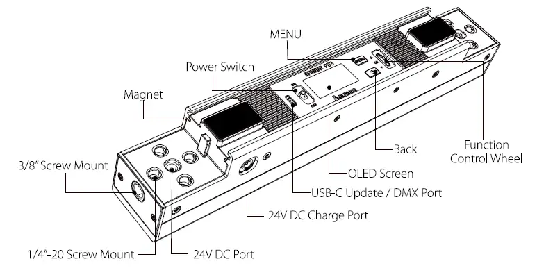 Aputure-INFINIBAR-Full-Spectrum-LED-Tube-Light-for-Cinematographers-and-Lighting-Professionals-FIG-4