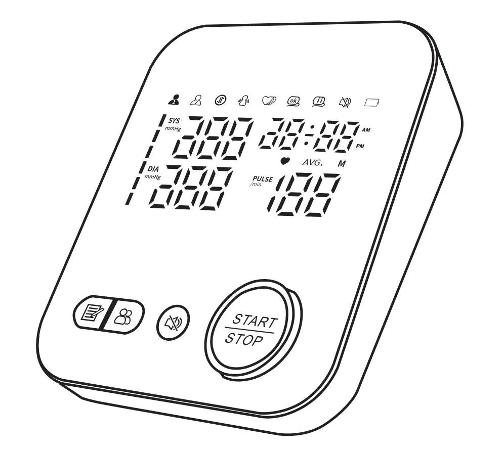 Jamr Technology BA31T Fully Automatic Upper Arm Blood Pressure Monitor