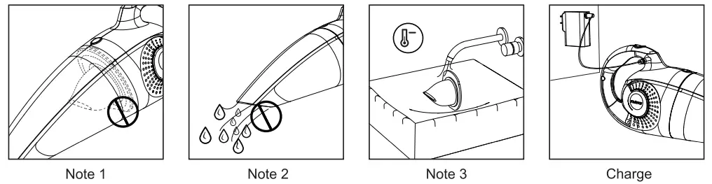 ThiEYE VacKit 1 Handheld Cordless Vacuum Cleaner - charge