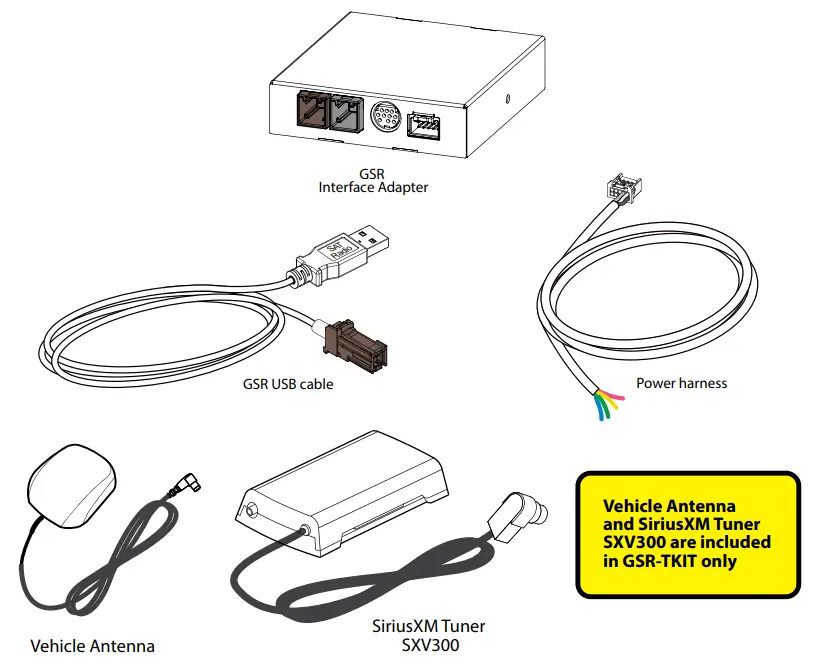 VAIS TECHNOLOGY SXV300 SiriusXM Satellite Radio Interface -