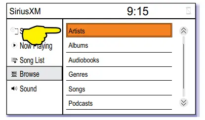 VAIS TECHNOLOGY SXV300 SiriusXM Satellite Radio Interface - Select Artists