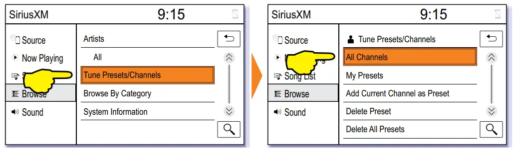 VAIS TECHNOLOGY SXV300 SiriusXM Satellite Radio Interface - select All Channels