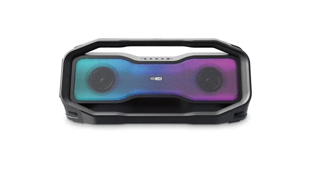 Altec Lansing Imw3100 Rockbox Xl 2.0 Waterproof Wireless Boombox With Lighting Effects User Guide