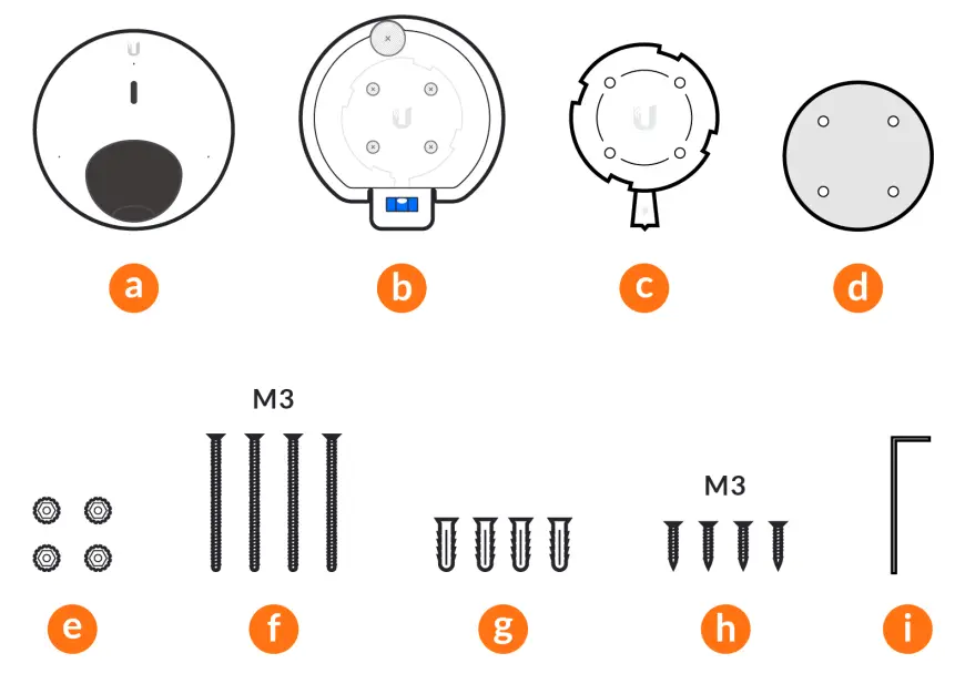 UBIQUITI G4 Dome Camera - fig1
