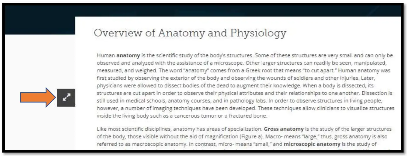 Starting from Any Learning Activity Page