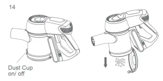 FIG 15 Cleaning and Replacing Parts