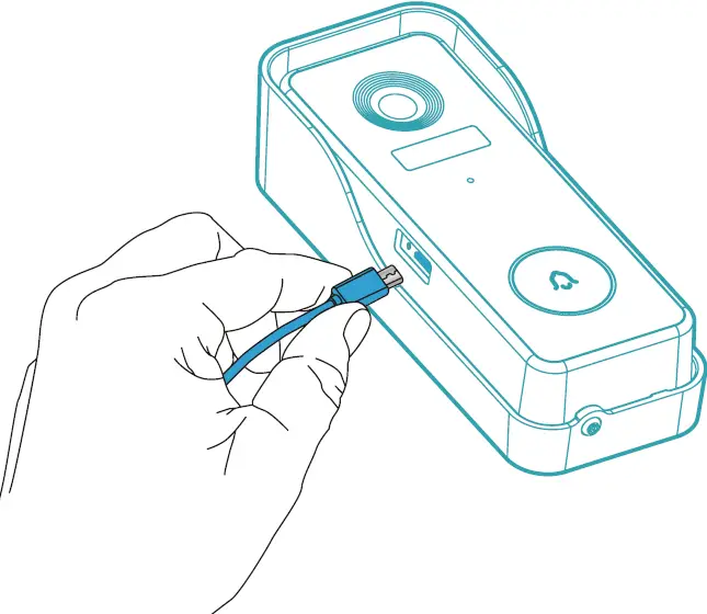 XTUCAM 2K Battery Powered Doorbell 08