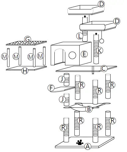 Coziwow-CW12A0288-Cat-Tree-Activity-Center-02