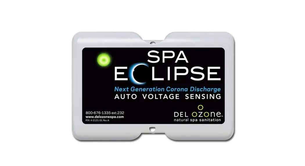 Del Ozone Spa Eclipse Ozone Generator Installation Guide