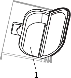 Honeywell 700 CFM - WATER & ICE COMPARTMENT
