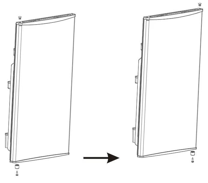 TEKA RSR 10138 EU Fridge - Hinge cover2