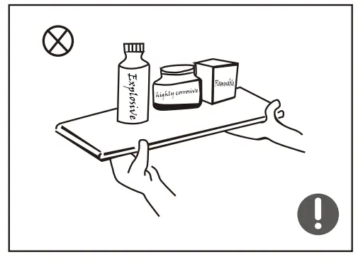 TEKA RSR 10138 EU Fridge - put flammable
