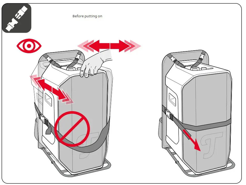 Teufel Deuter ROCKSTER AIR 2 Backpack - putting6