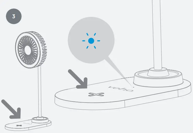 veho UF 2 3 in 1 Desktop Station - Figure 3
