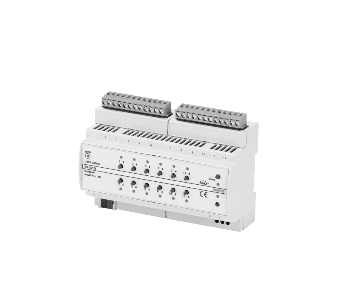 Gewiss Gw A9126 Chorusmart Switch And Roller Shutters Actuator Instruction Manual