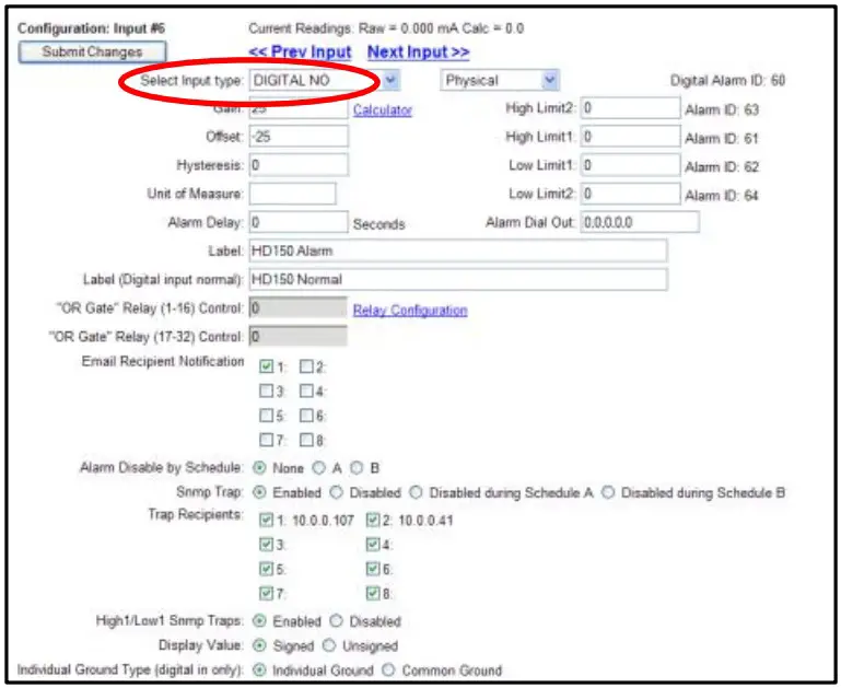 FMS Configuration