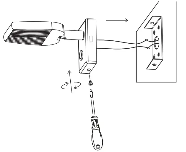 relaxn 709900 LED Blade Reading Light - screwdriver