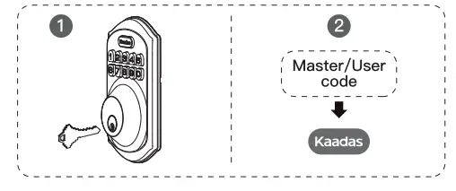 Kaadas KA201 Smart Door Lock - fige18
