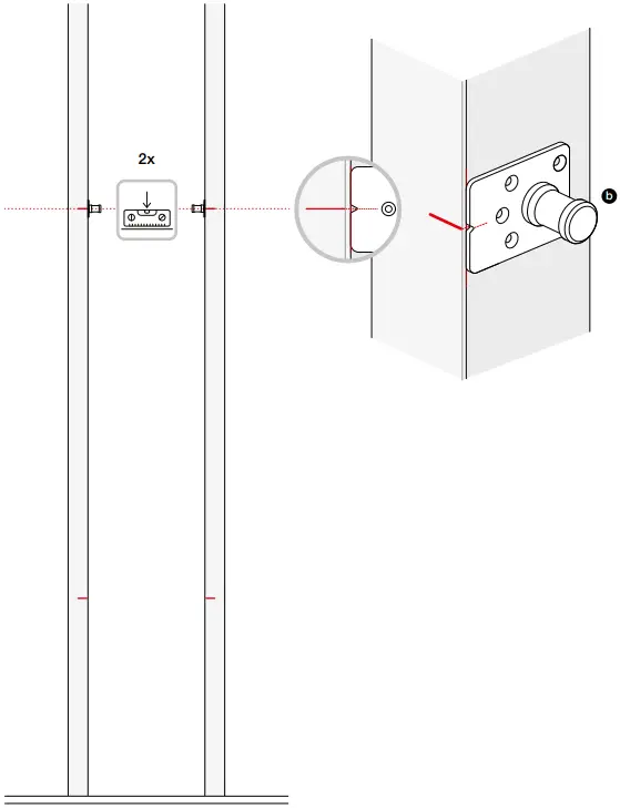 Bowers Wilkins BB-ISW8 8 Inch In Wall Subwoofer A5b